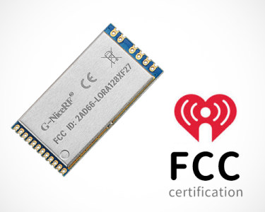 Le module RF 2,4 GHz LoRa1280F27/LoRa1281F27 a pass&eacute; la certification FCC&amp;CE