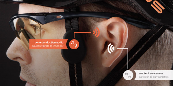 module sans fil intégré du casque intelligent de vélo