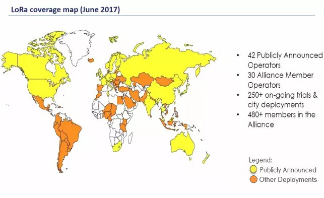 Analyse : l'état actuel du déploiement du réseau mondial LoRa