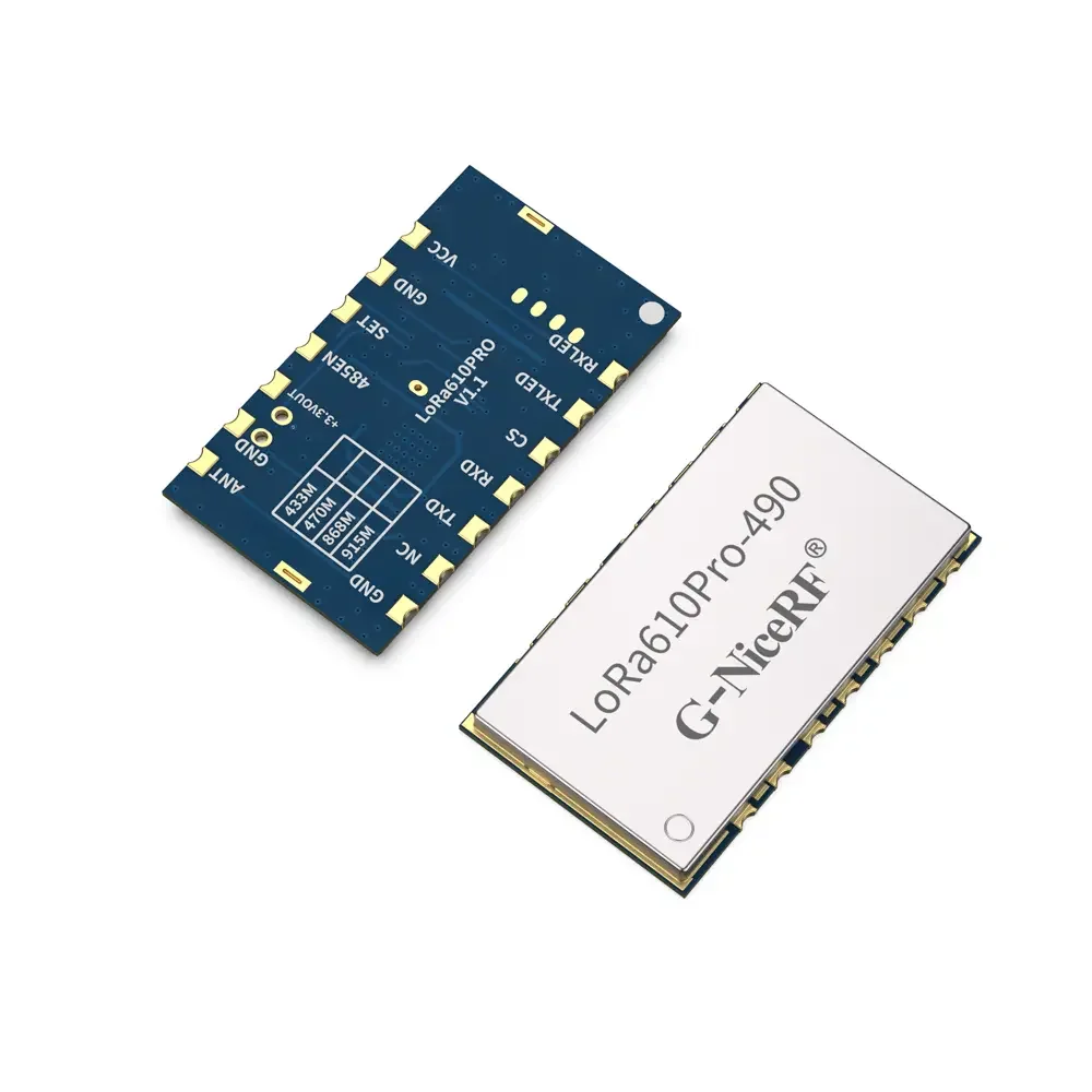 LoRa610Pro&nbsp;: Certification KC/ANATEL Module UART LoRa int&eacute;gr&eacute; de petite taille 100&nbsp;mW avec protection ESD