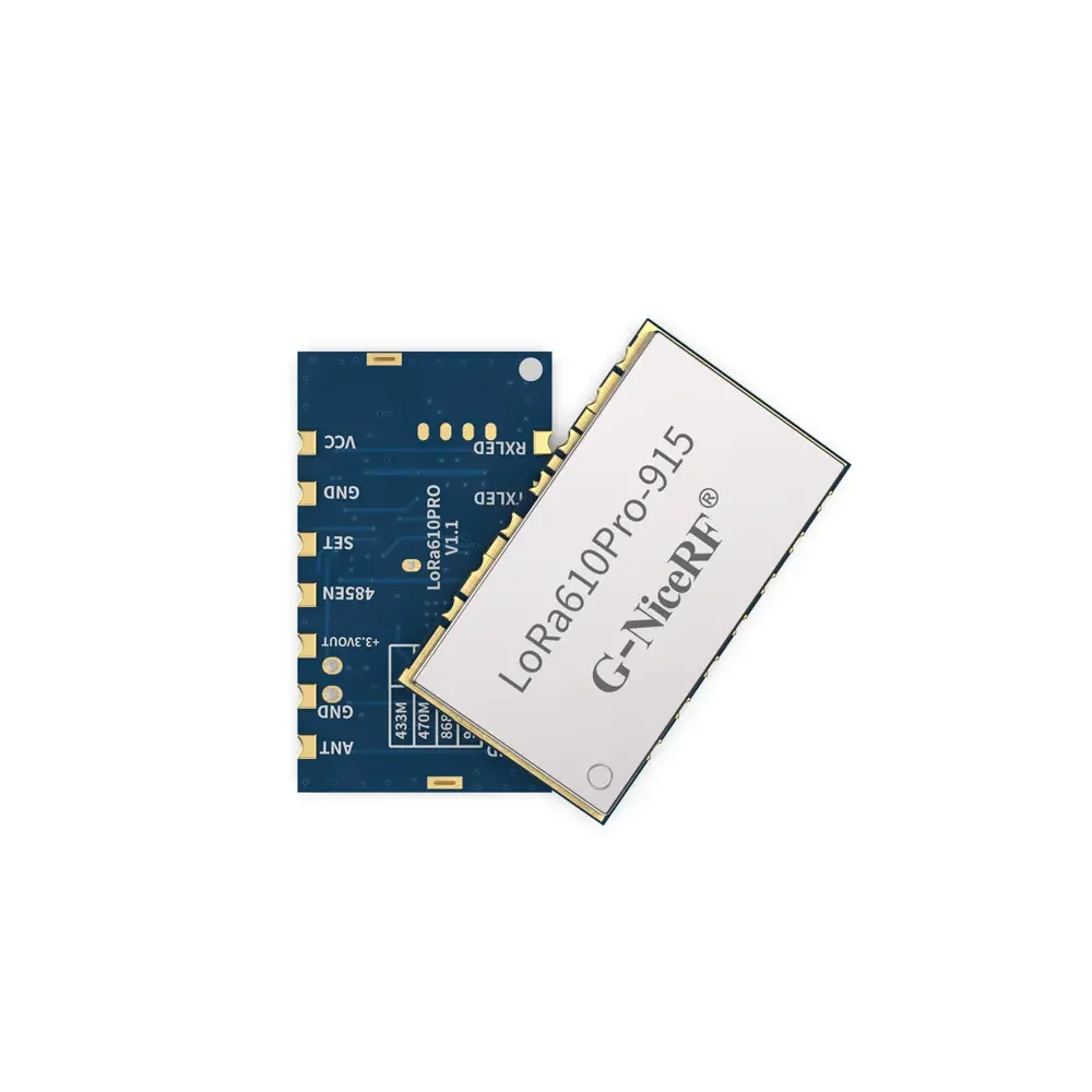 LoRa610Pro&nbsp;: Certification KC/ANATEL Module UART LoRa int&eacute;gr&eacute; de petite taille 100&nbsp;mW avec protection ESD