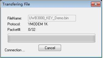 Progression du transfert de fichiers dans ExtraPuTTY