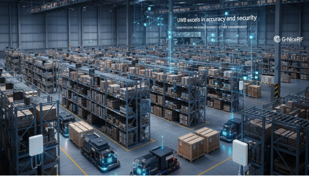 La technologie UWB excelle en matière de précision et de sécurité là où d'autres technologies échouent.