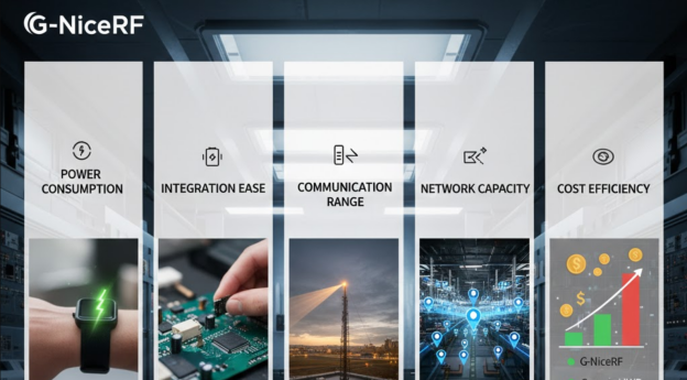 Choisir les modules UWB&nbsp;: puissance, intégration, portée, capacité, coût.