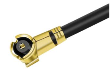 Dimensions mécaniques de l'antenne embarquée ultra-large bande à faible coût UWB - FPC - IP1