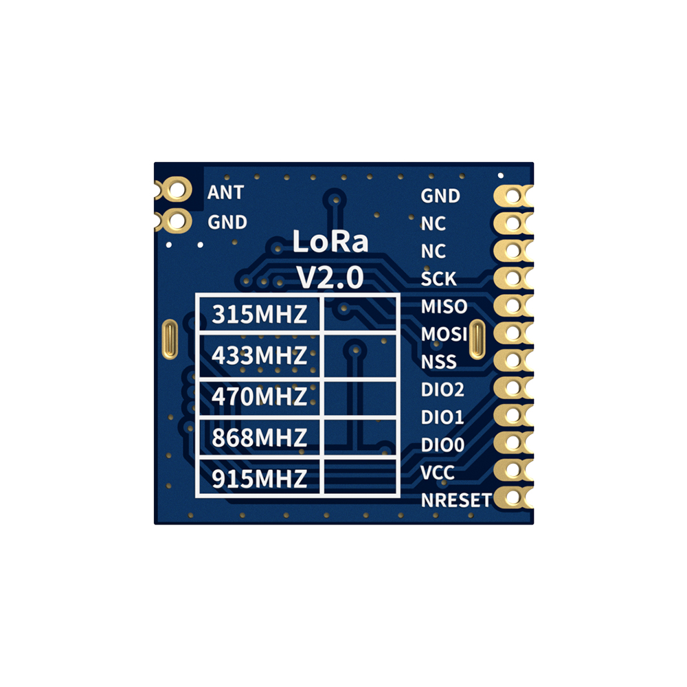 LoRa1276-915&nbsp;: Module frontal LoRa SX1276 915&nbsp;MHz certifi&eacute; FCC