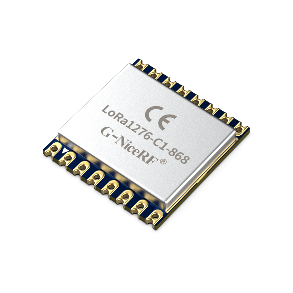 LoRa1276-C1-868&nbsp;: Module LoRa SX1276 868&nbsp;MHz 100&nbsp;mW certifi&eacute; CE-RED avec protection ESD