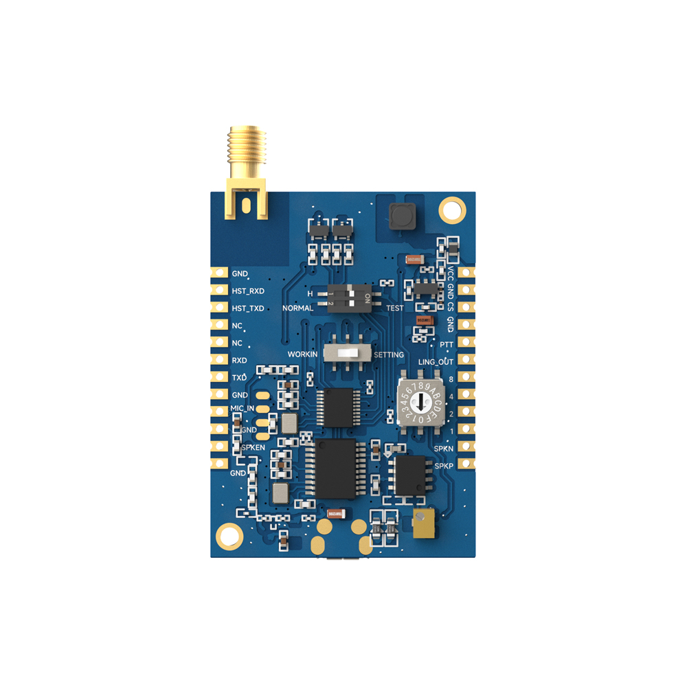 DMR828S&nbsp;: Module talkie-walkie DMR Tier II 2&nbsp;W avec AMBE++