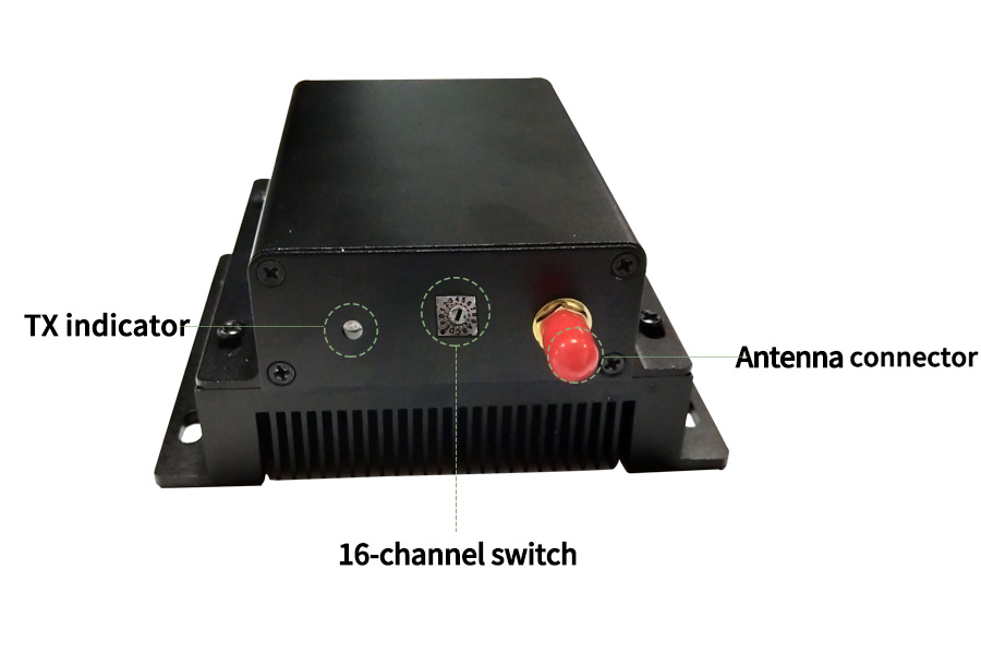 Définition de l'interface du module émetteur-récepteur audio SA356S
