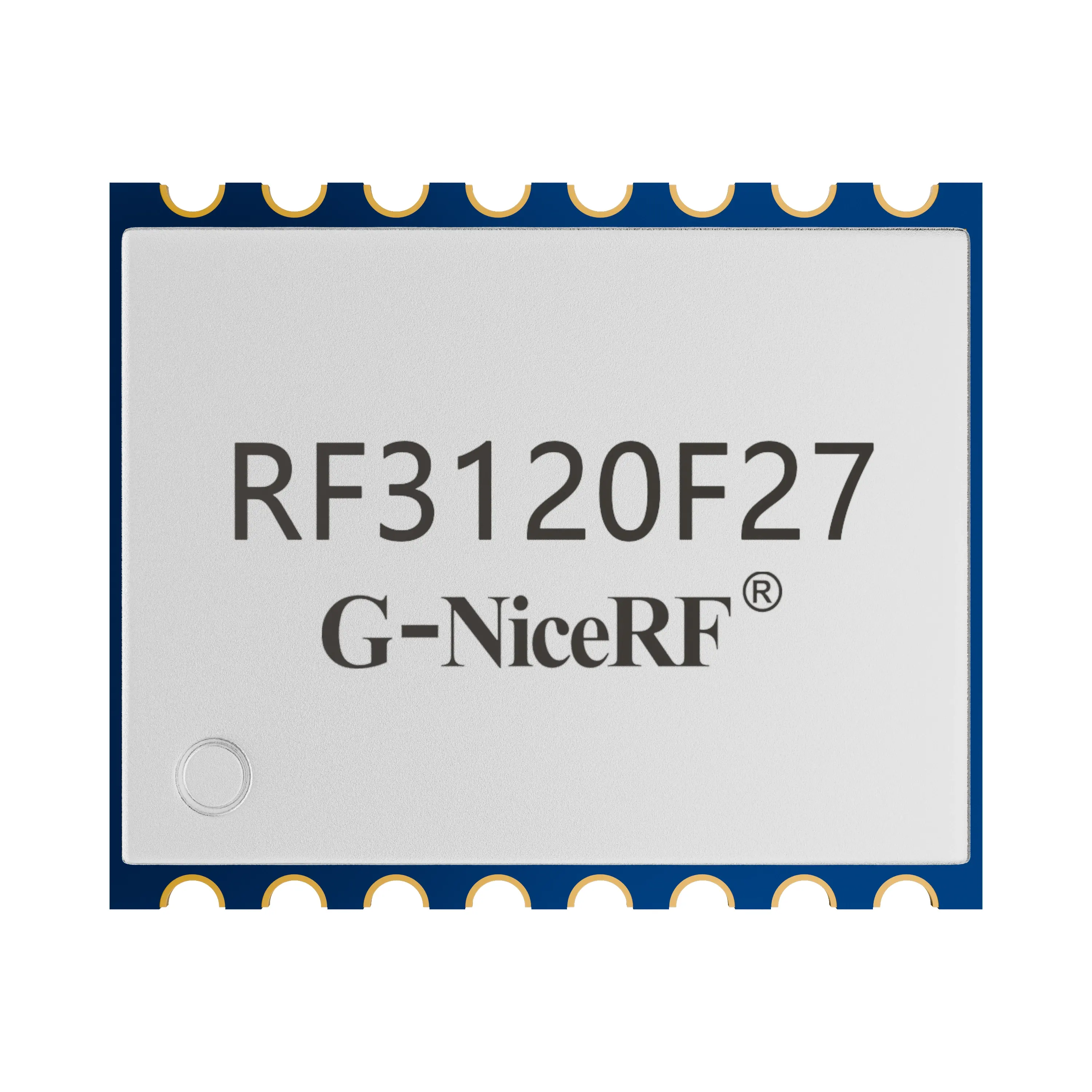 RF3120F27&nbsp;: module &eacute;metteur-r&eacute;cepteur sans fil 800&nbsp;mW, oscillateur &agrave; quartz TCXO 0,5&nbsp;ppm