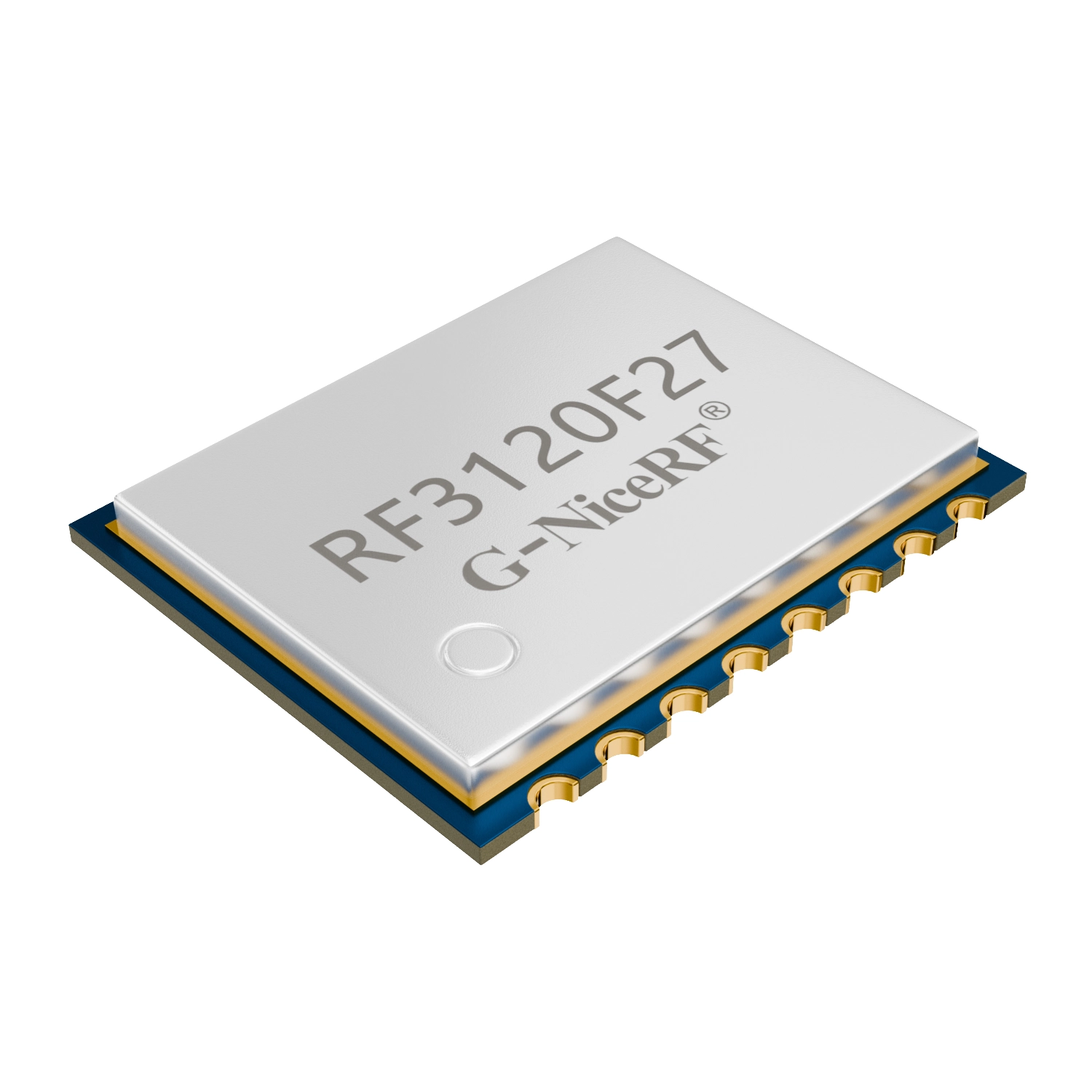 RF3120F27&nbsp;: module &eacute;metteur-r&eacute;cepteur sans fil 800&nbsp;mW, oscillateur &agrave; quartz TCXO 0,5&nbsp;ppm