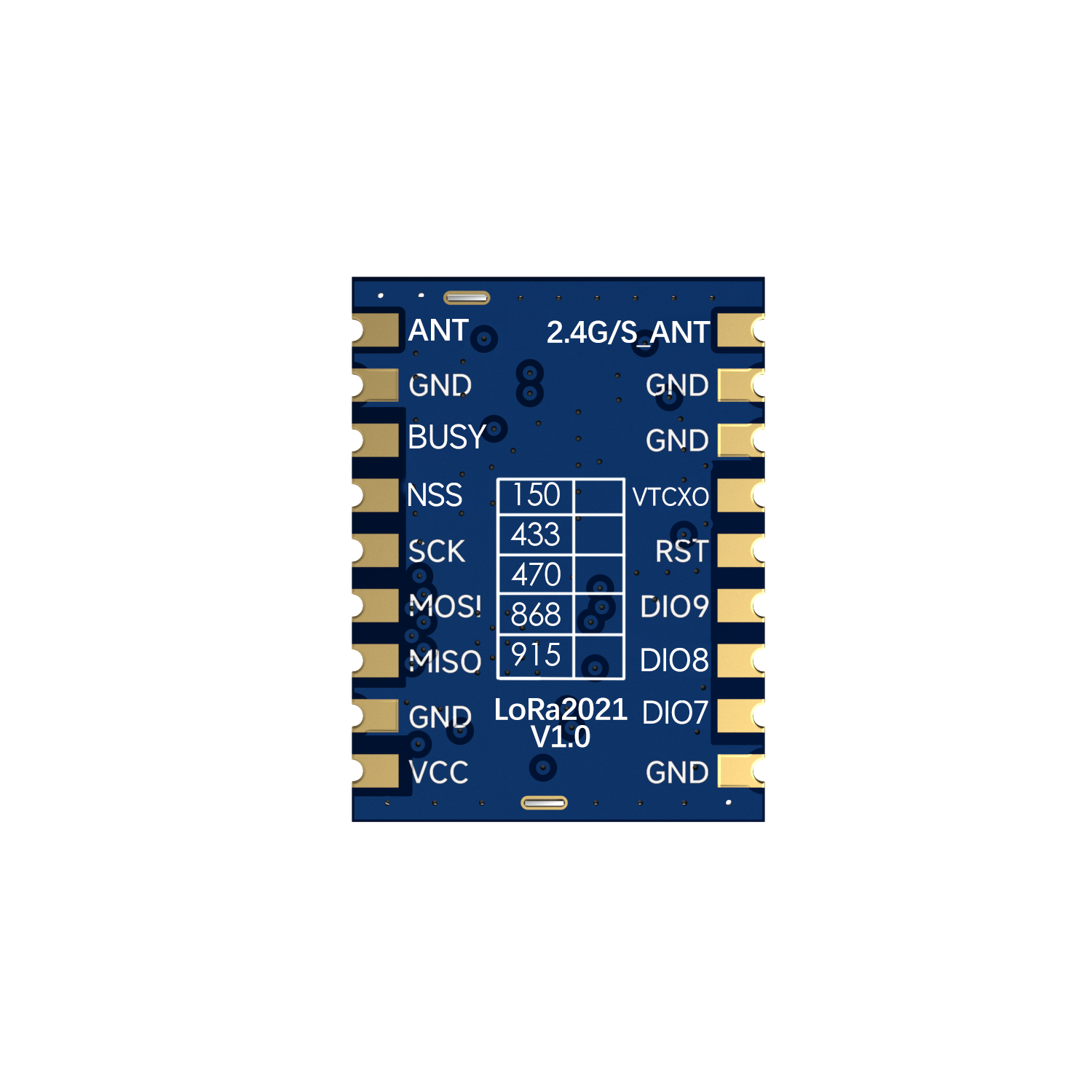 LoRa2021&nbsp;: module de communication sans fil multibande de 160&nbsp;mW